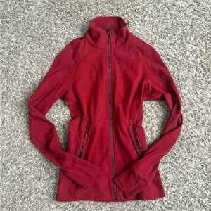 Lululemon Women's Red Zip-Up Jacket